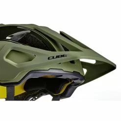 CASQUE CUBE STROVER OLIVE -Composants Vélo Soldes Boutique casque cube strover olive 1