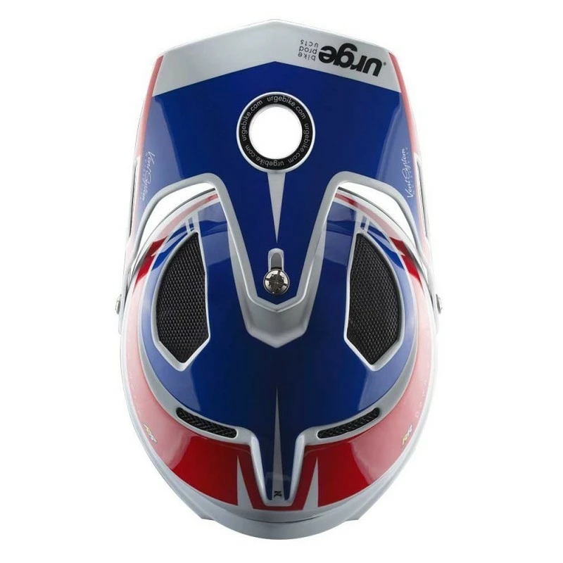 CASQUE URGE DOWN O MATIC RR BLANC ROUGE BLEU 4 CASQUE URGE DOWN O MATIC RR BLANC ROUGE BLEU – Image 4