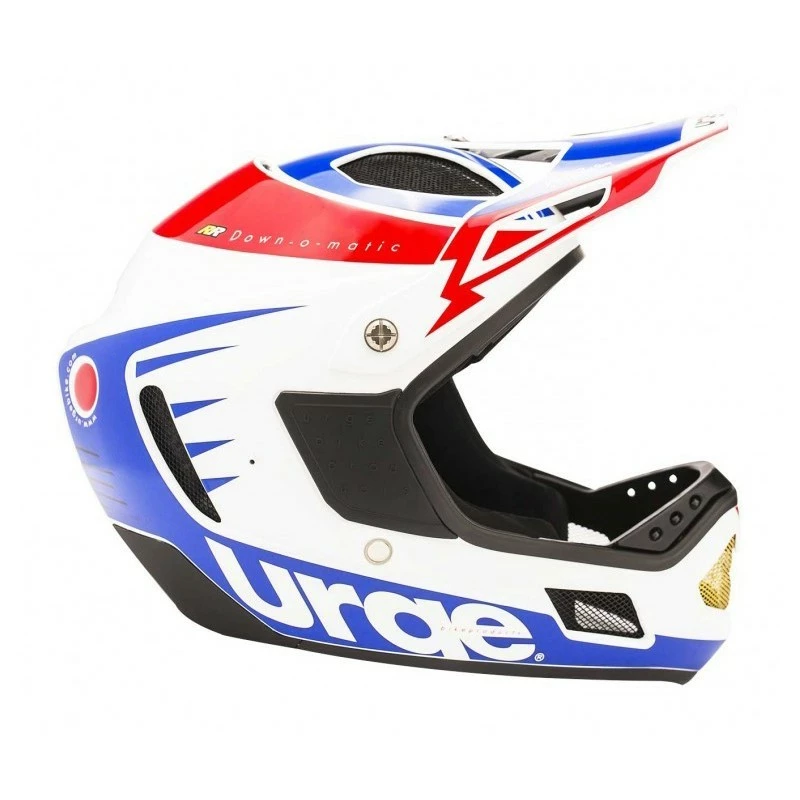 CASQUE URGE DOWN O MATIC RR BLANC ROUGE BLEU 1 CASQUE URGE DOWN O MATIC RR BLANC ROUGE BLEU