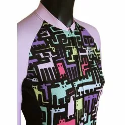 MAILLOT LA ROUE LIBRE FAUNE INVADER FEMME 5 MAILLOT LA ROUE LIBRE FAUNE INVADER FEMME -Composants Vélo Soldes Boutique maillot la roue libre faune invader femme 2