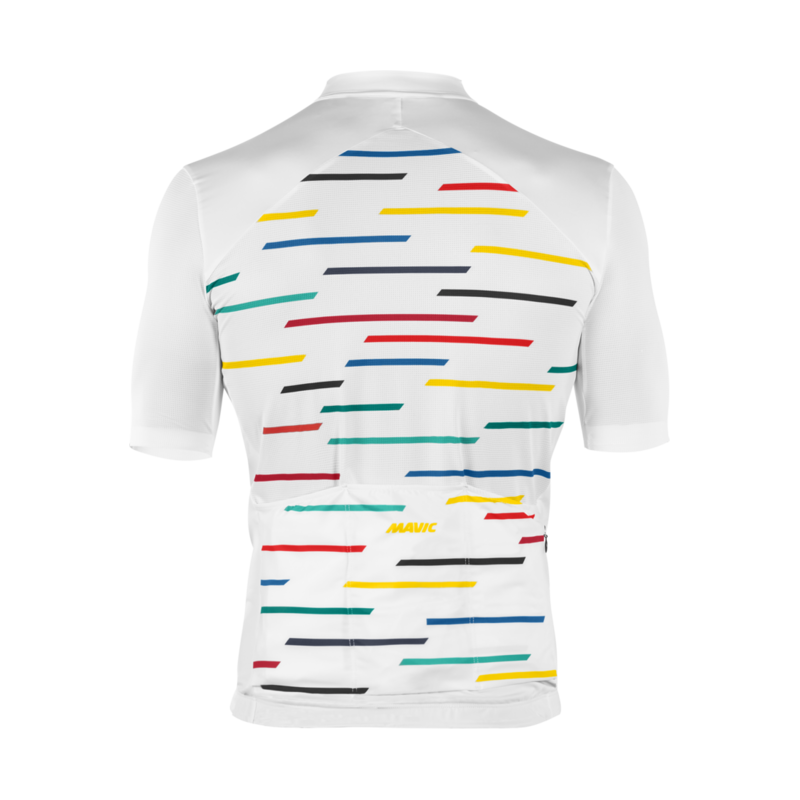 MAILLOT MAVIC COSMIC JERSEY BLANC 2 MAILLOT MAVIC COSMIC JERSEY BLANC – Image 2