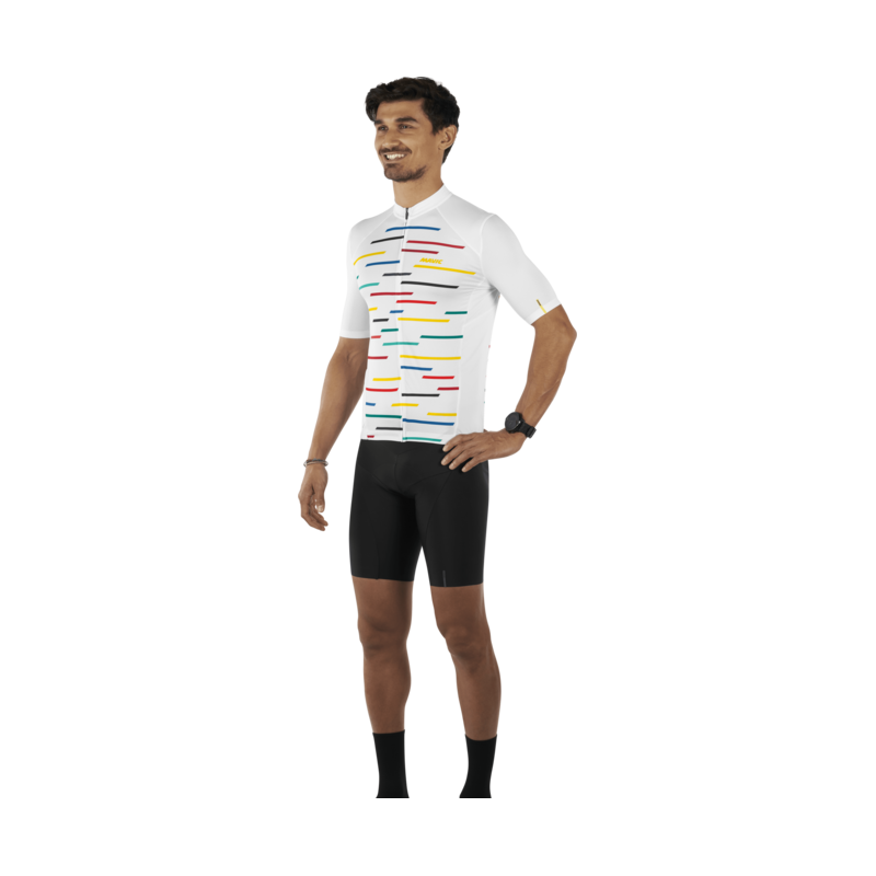 MAILLOT MAVIC COSMIC JERSEY BLANC 4 MAILLOT MAVIC COSMIC JERSEY BLANC – Image 4