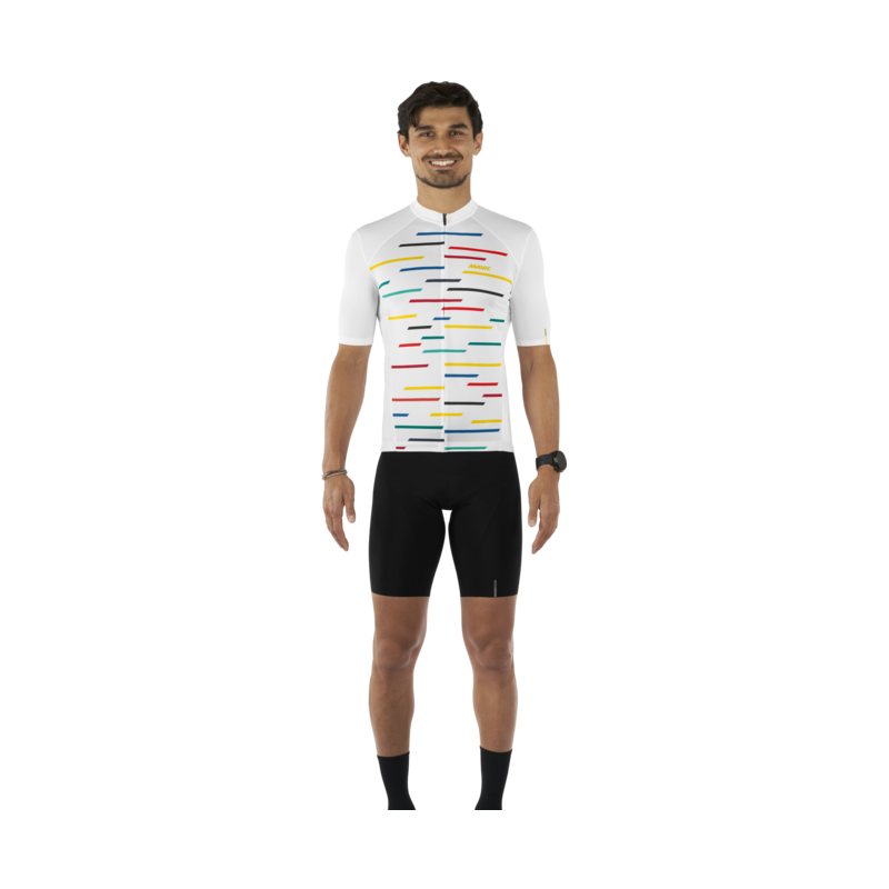MAILLOT MAVIC COSMIC JERSEY BLANC 5 MAILLOT MAVIC COSMIC JERSEY BLANC – Image 5