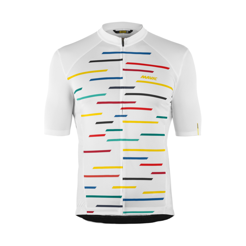 MAILLOT MAVIC COSMIC JERSEY BLANC 1 MAILLOT MAVIC COSMIC JERSEY BLANC