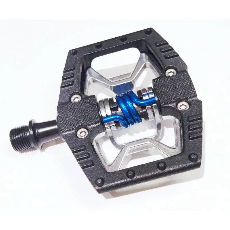 PEDALES CRANKBROTHERS DOUBLE SHOT NOIR 1 PEDALES CRANKBROTHERS DOUBLE SHOT NOIR