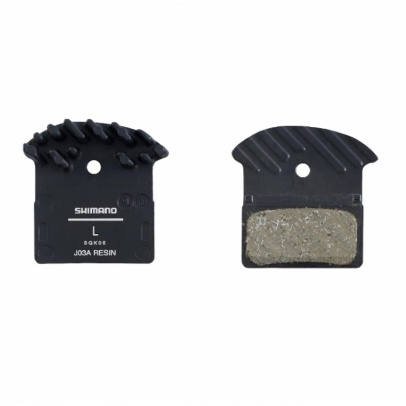 PLAQUETTES SHIMANO DEORE XT SLX J03A RESINE 2 PLAQUETTES SHIMANO DEORE XT SLX J03A RESINE – Image 2