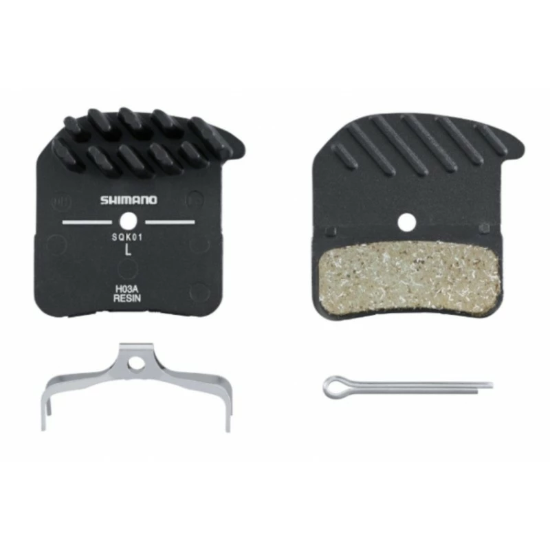 PLAQUETTES SHIMANO XT H03A RESINE 2 PLAQUETTES SHIMANO XT H03A RESINE – Image 2