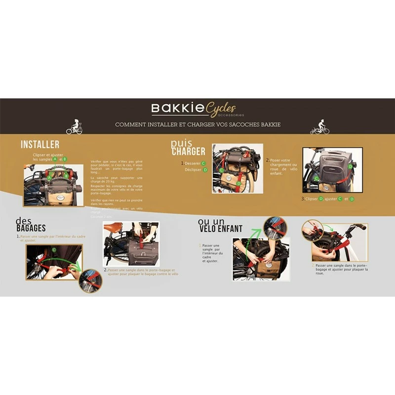 SACOCHE BAKKIE 2 SACOCHE BAKKIE – Image 2